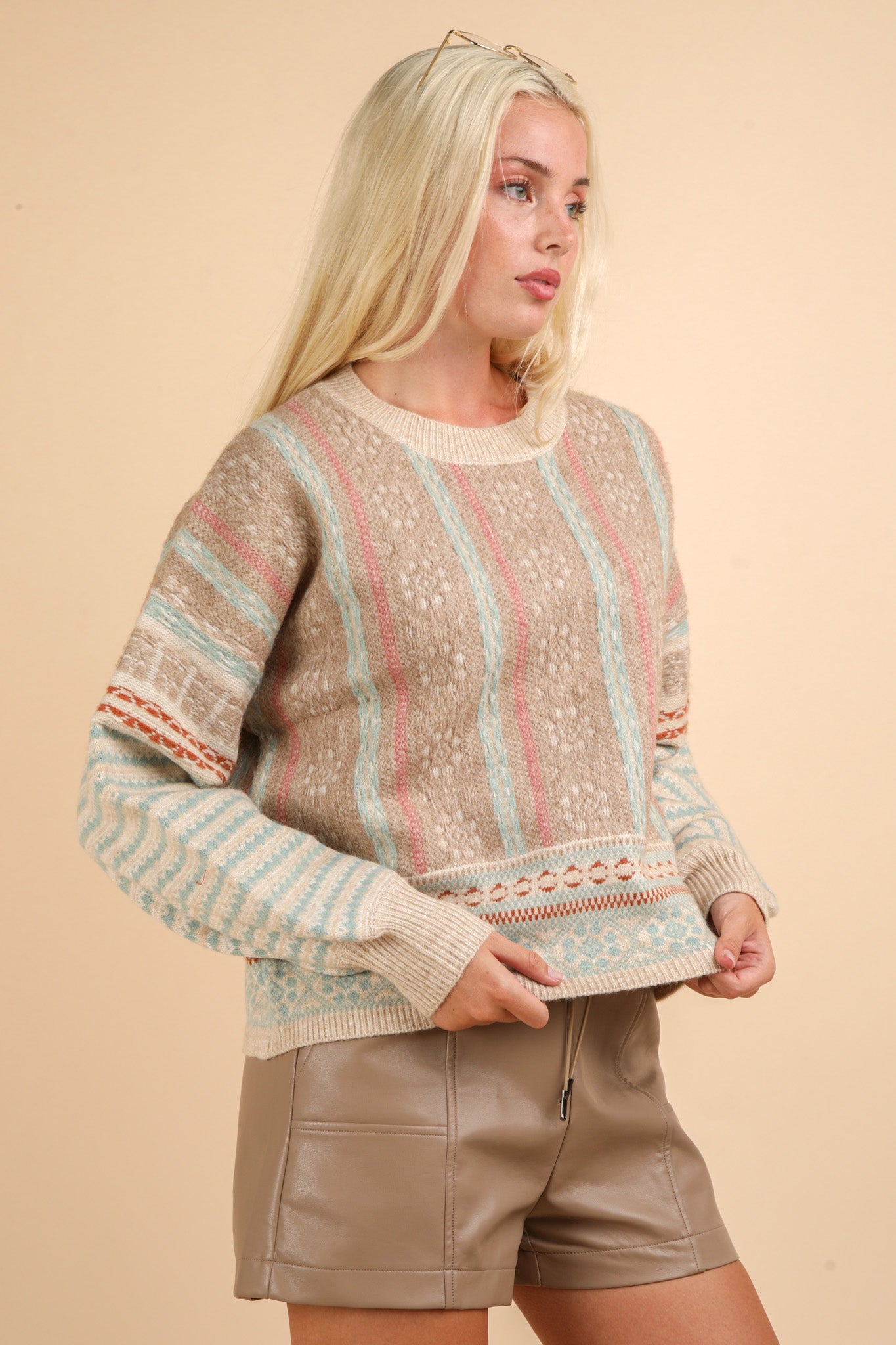 Cozy Canyon Aztec Sweater