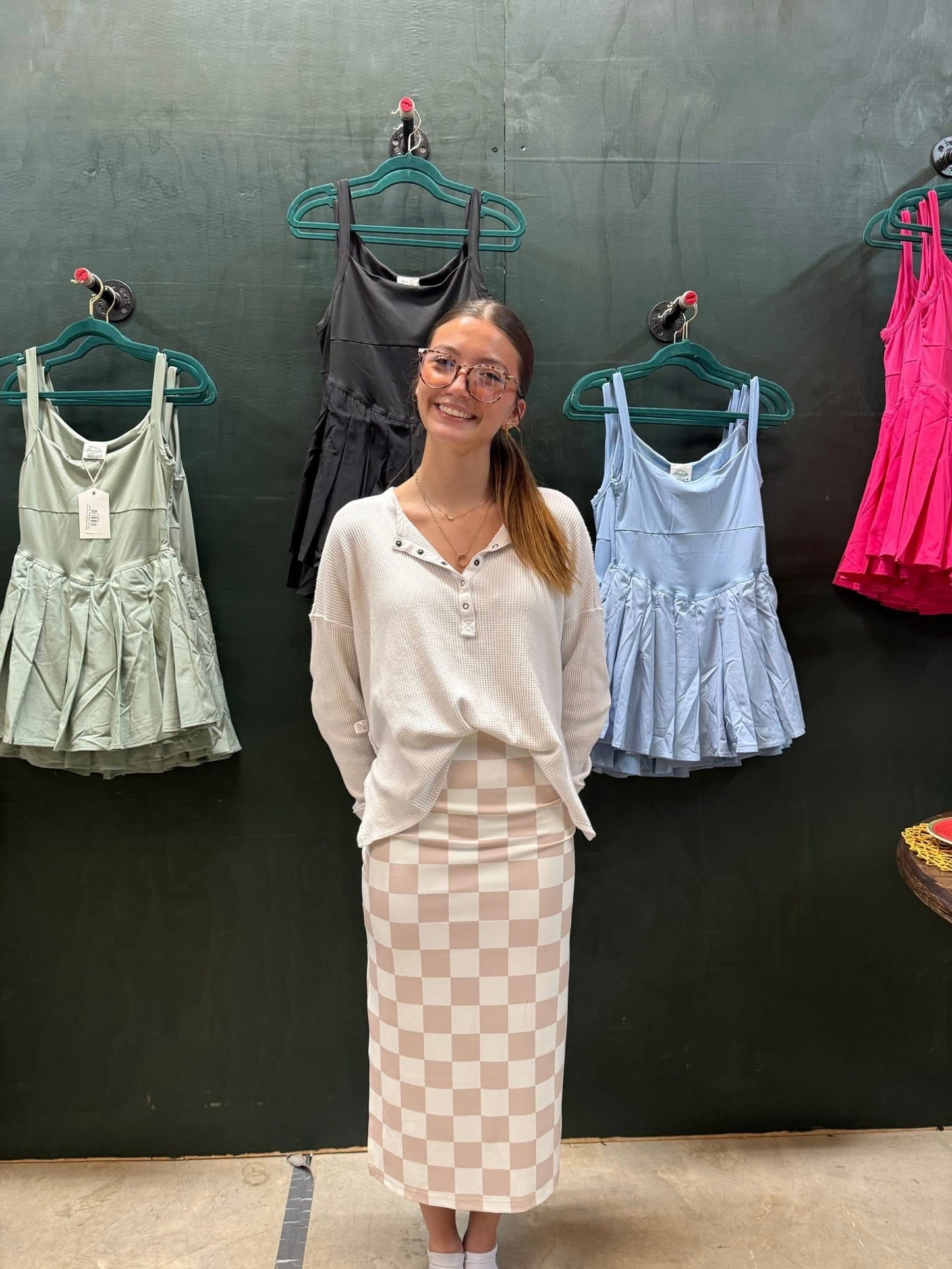 The Checkmate Skirt