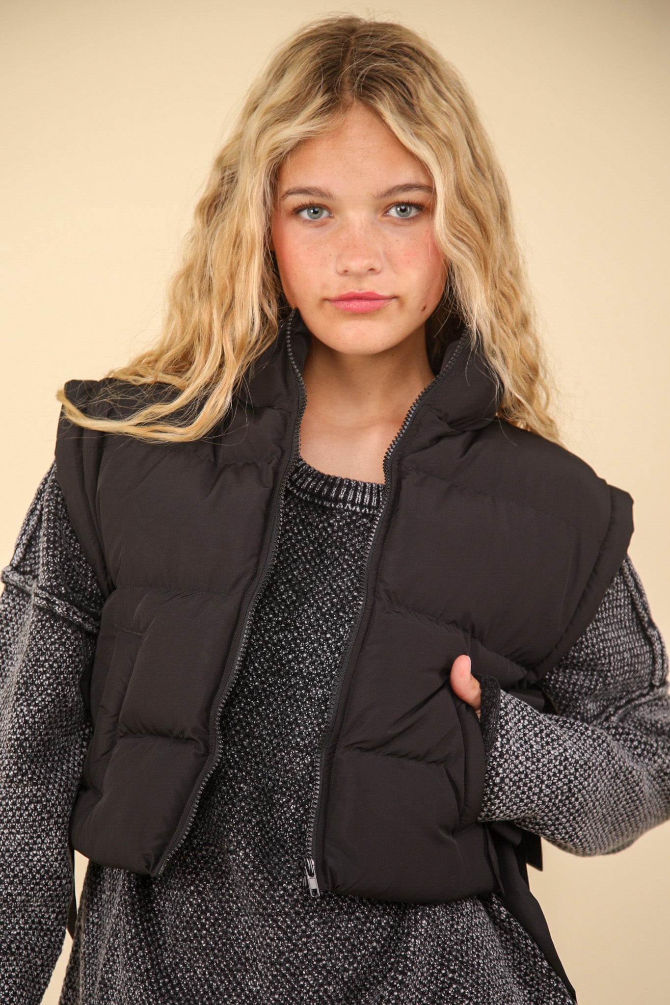 The Bow-Tie Zip Vest