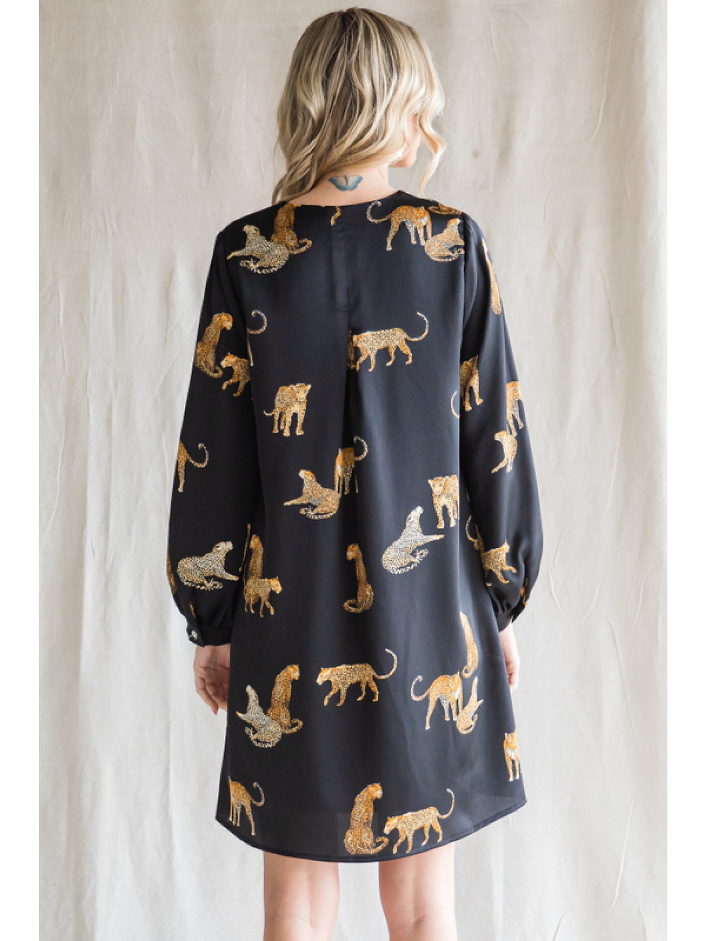 In The Wild Satin Dress