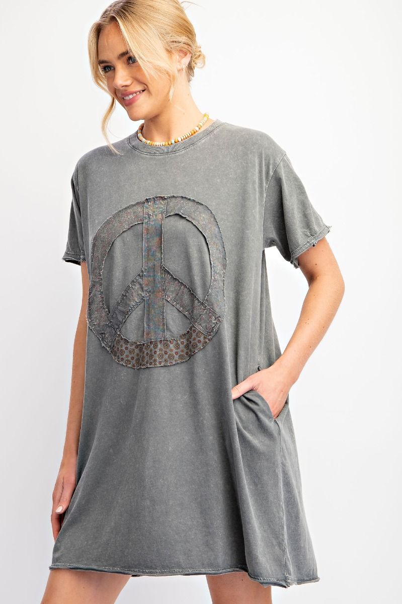Peaceful Easy Feeling T-Shirt Dress