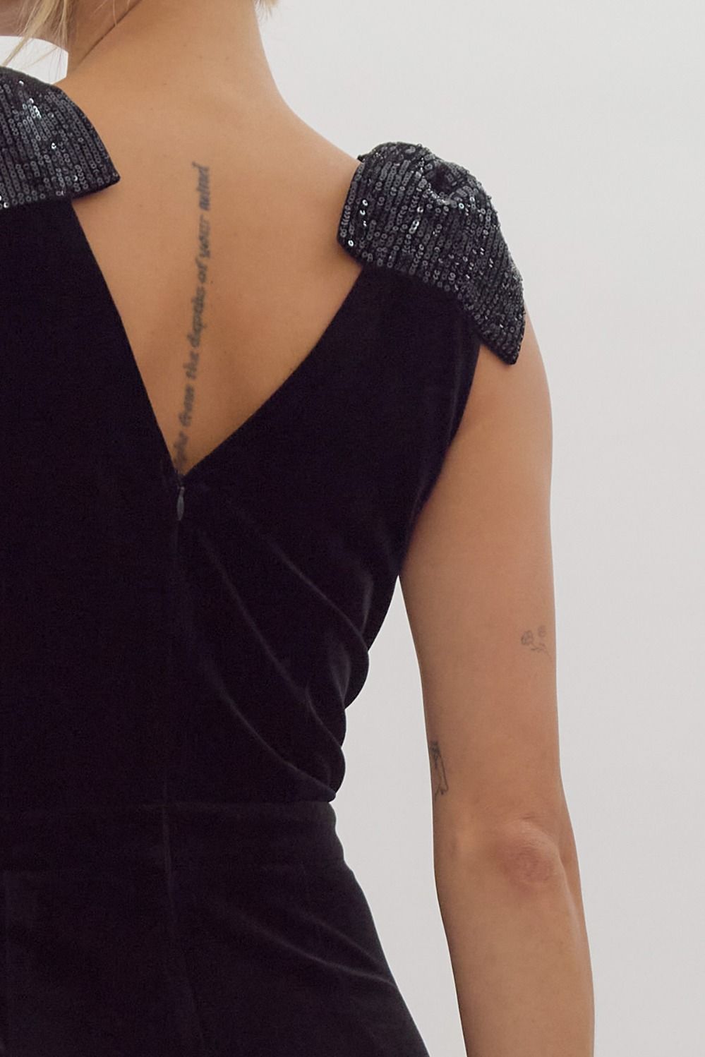 Midnight Glam Velvet Jumpsuit