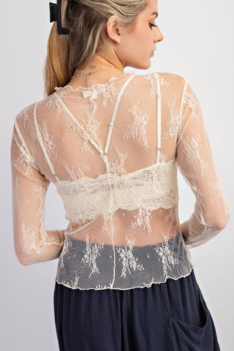 Sheerly Fun Layering Top