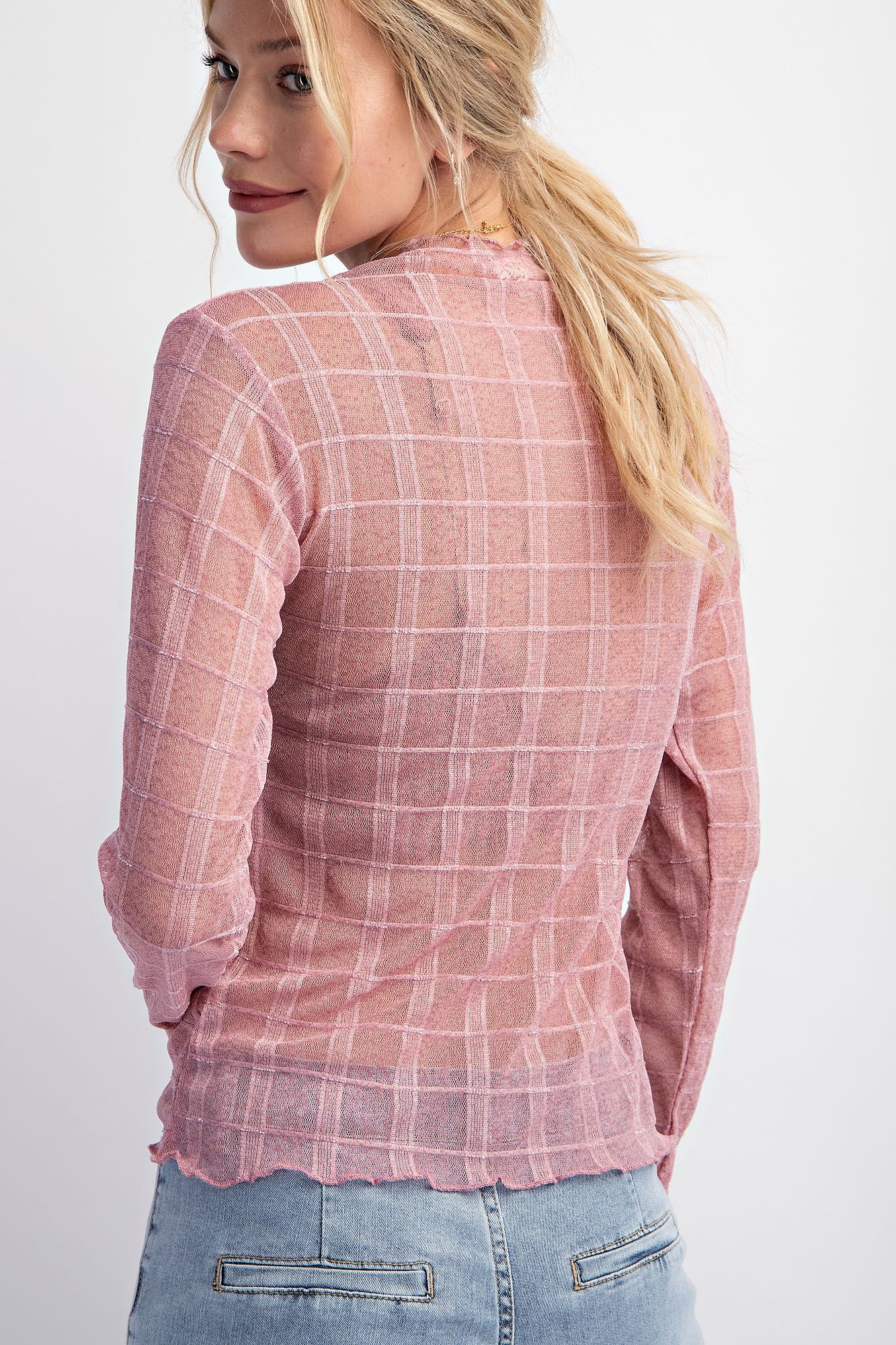 Mauve Loving Layering Top