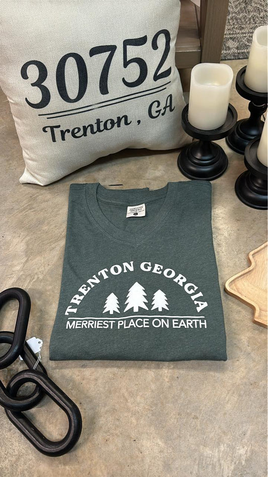 Trenton Magic Emerald V-Neck Shirt