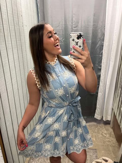 The Bluebell Lace Dress