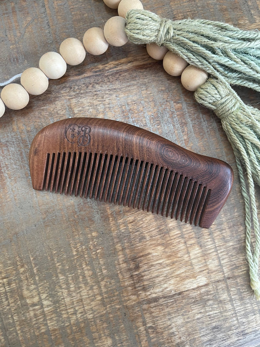 Chattanooga Beard Co. Wooden Comb