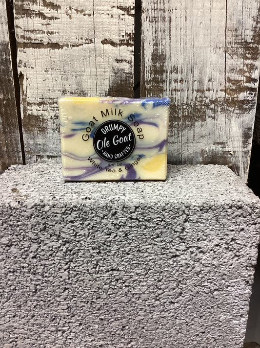 Grumpy Ole Goat- Goat Milk Soap- White Tea & Ginger