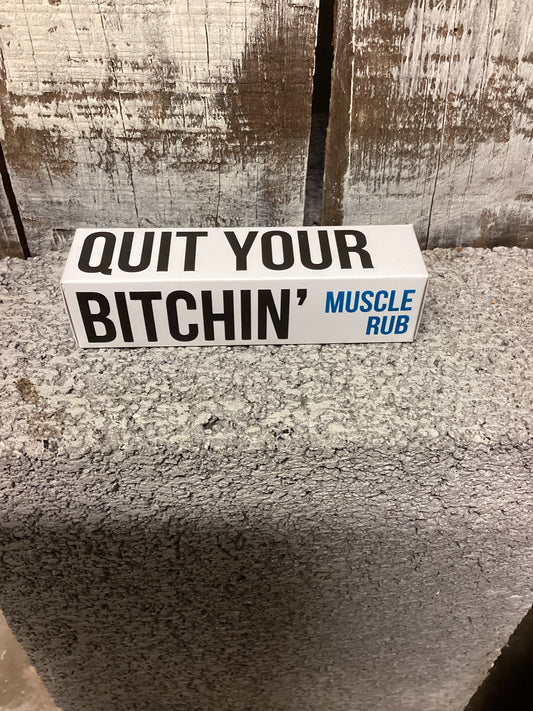 B*Stix Quit Your B*n’ Muscle Rub