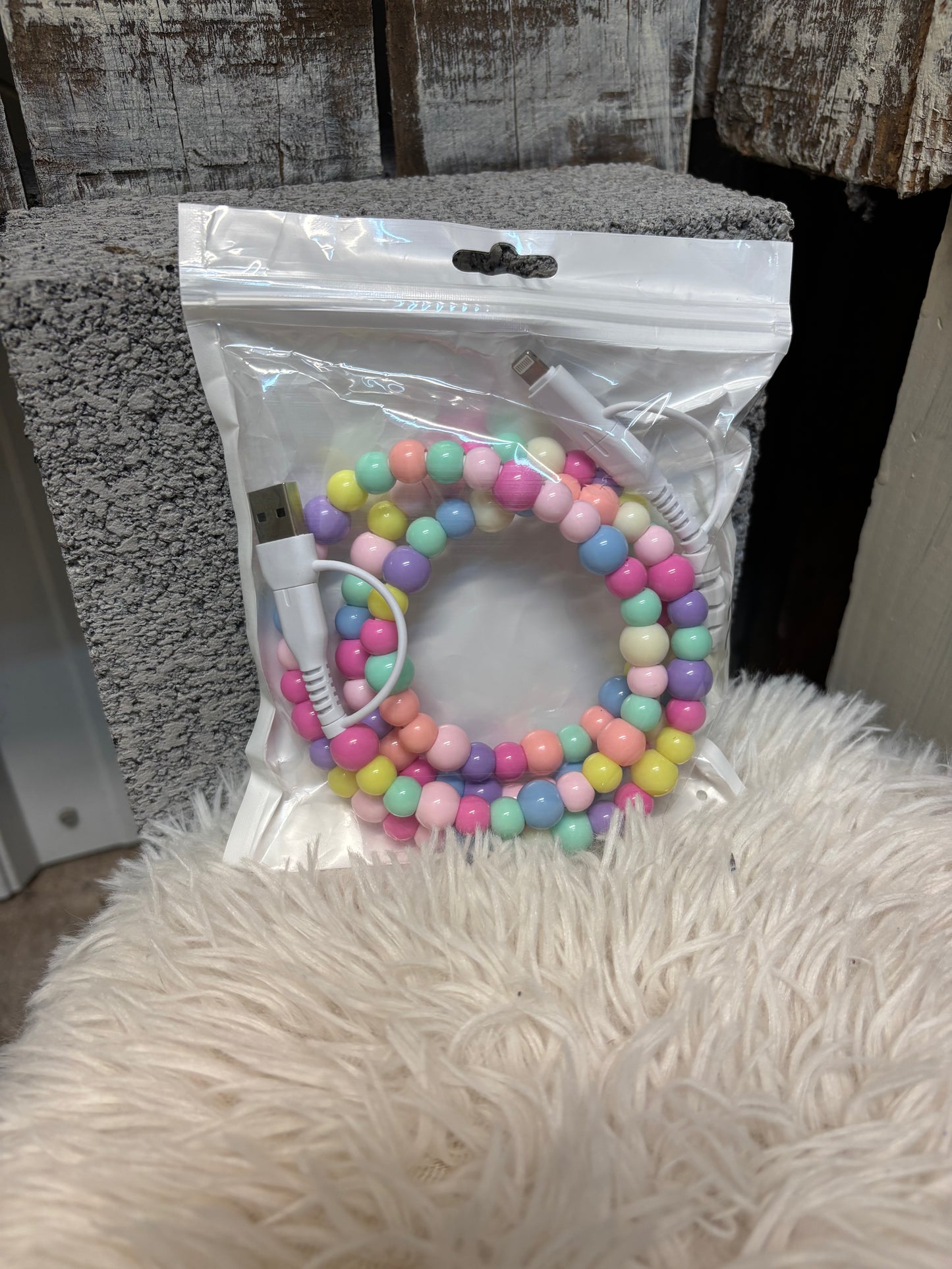 Beaded Phone Chargers