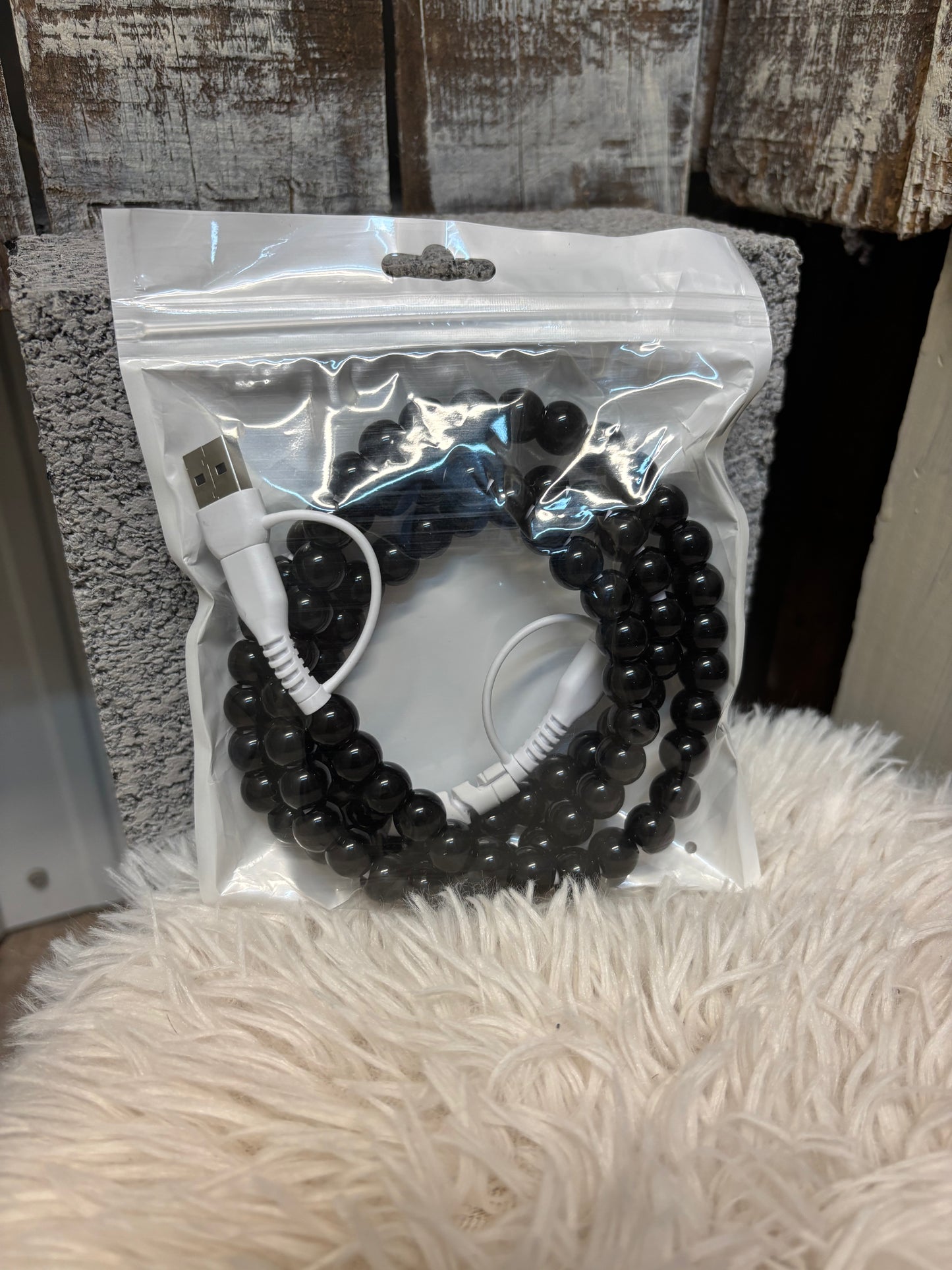 Beaded Phone Chargers