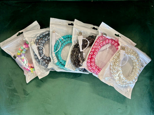 Beaded Phone Chargers