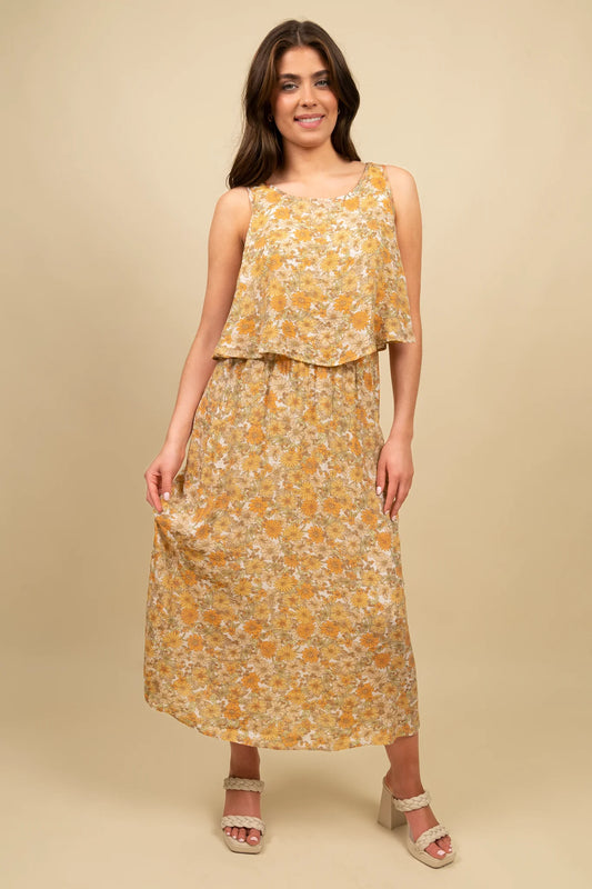 S/L Popover Maxi Dress